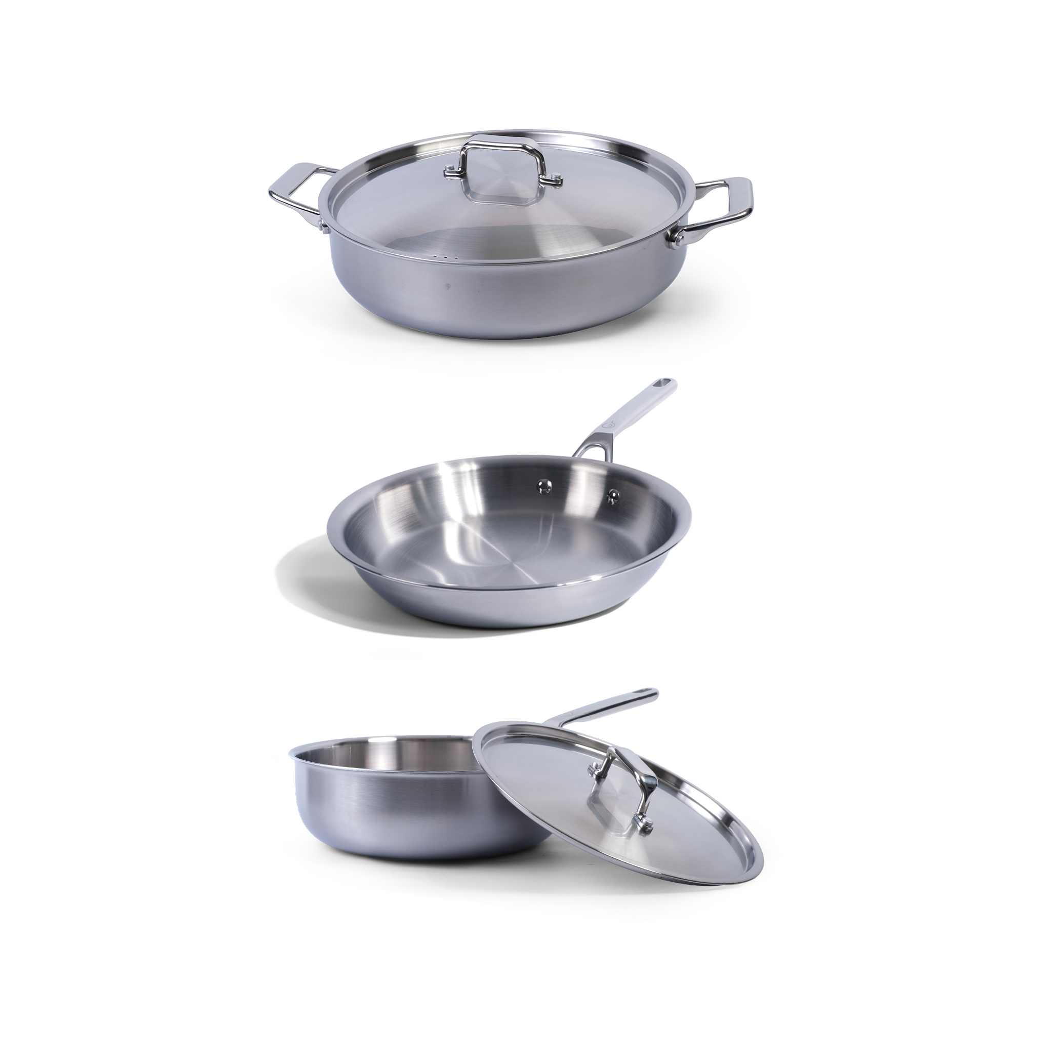 Set completo Inox 3-Ply