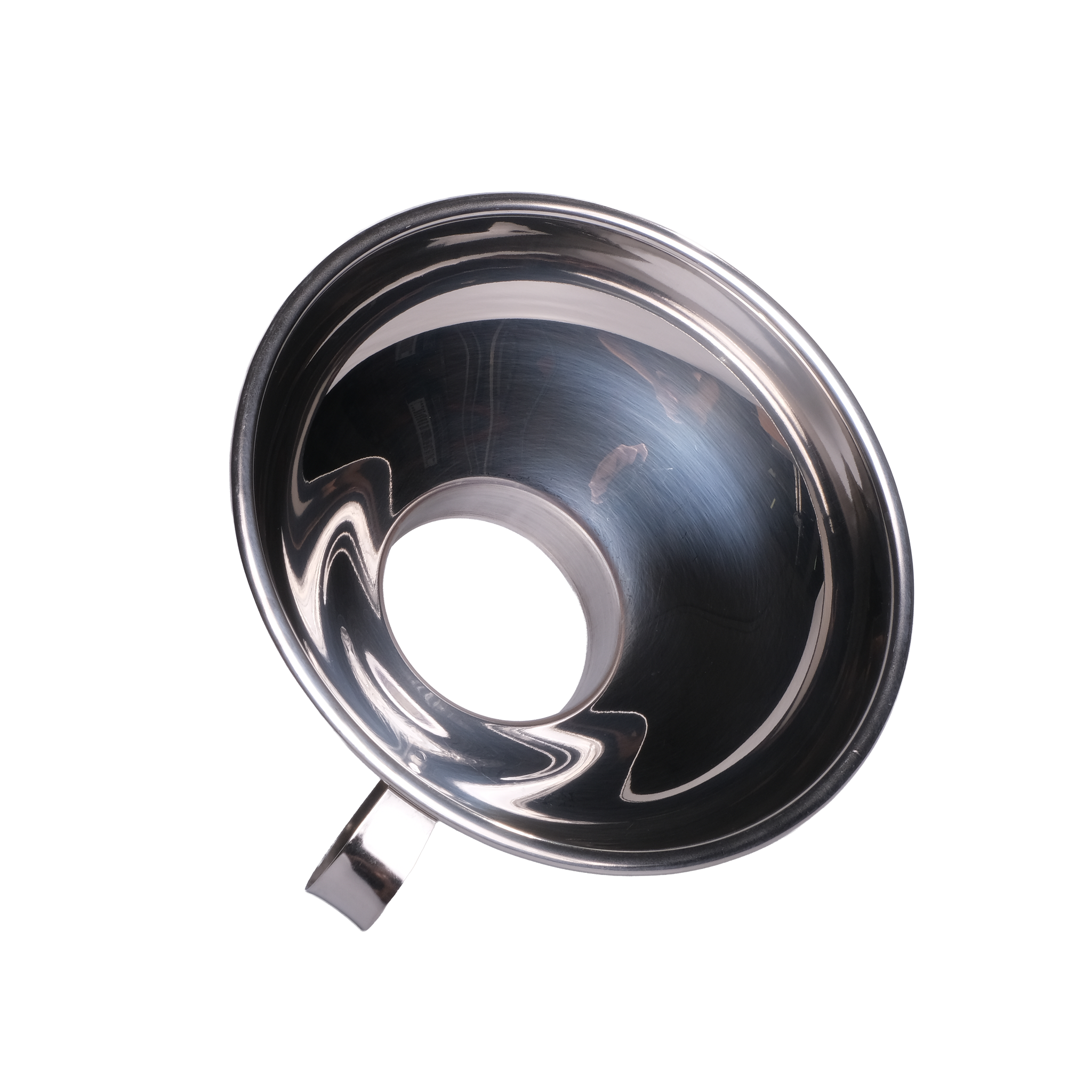 Funil de aço inox boca larga