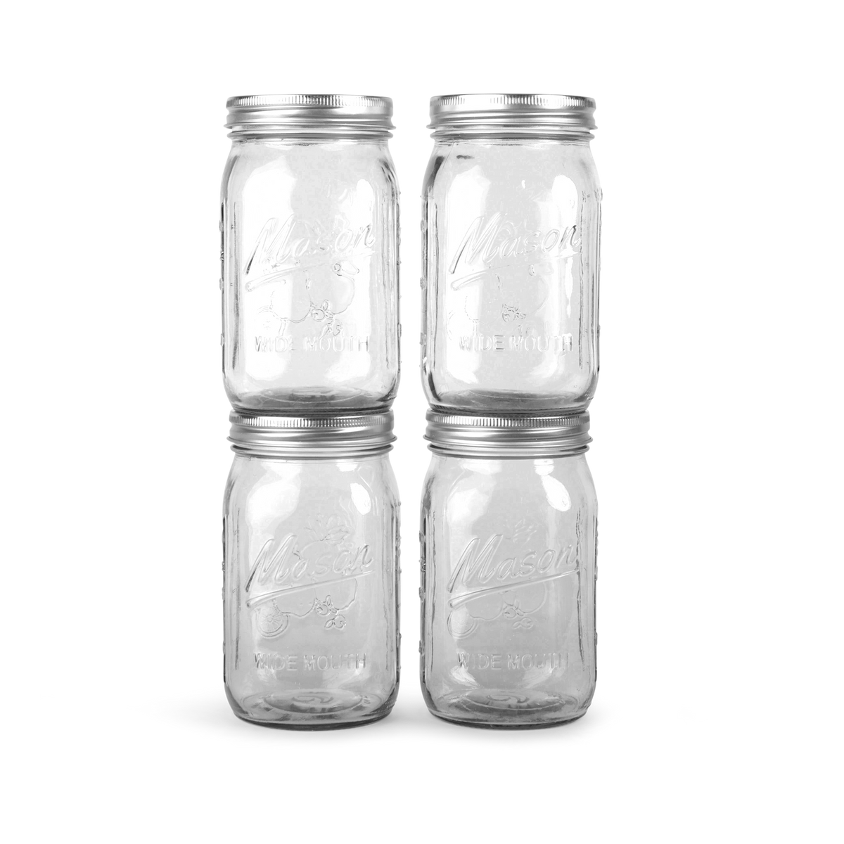 Mason Jar | 4 potes de 946ml