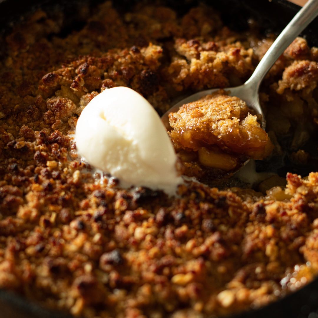 Crumble de Maçã - por Marina Zaverucha