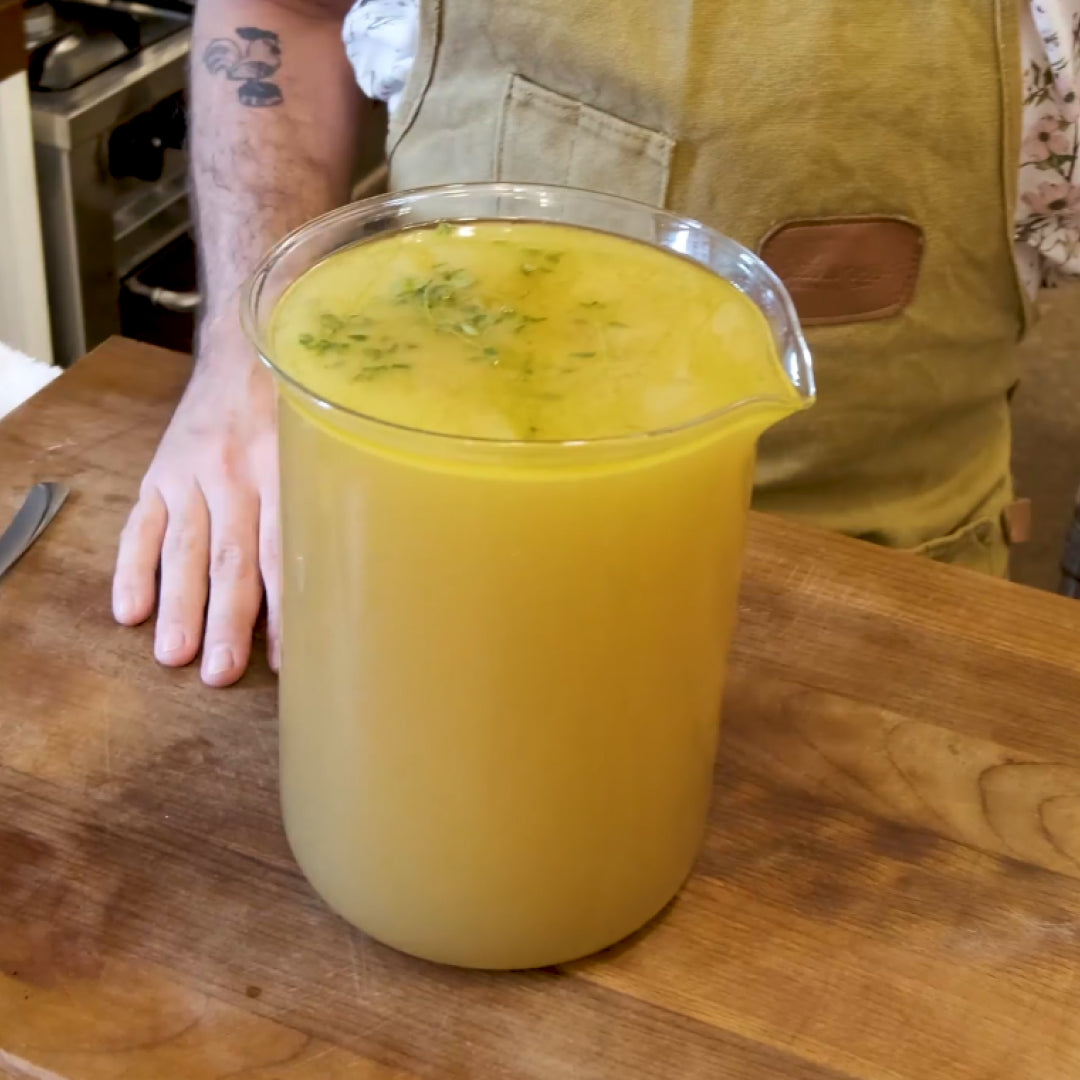 Caldo de frango básico