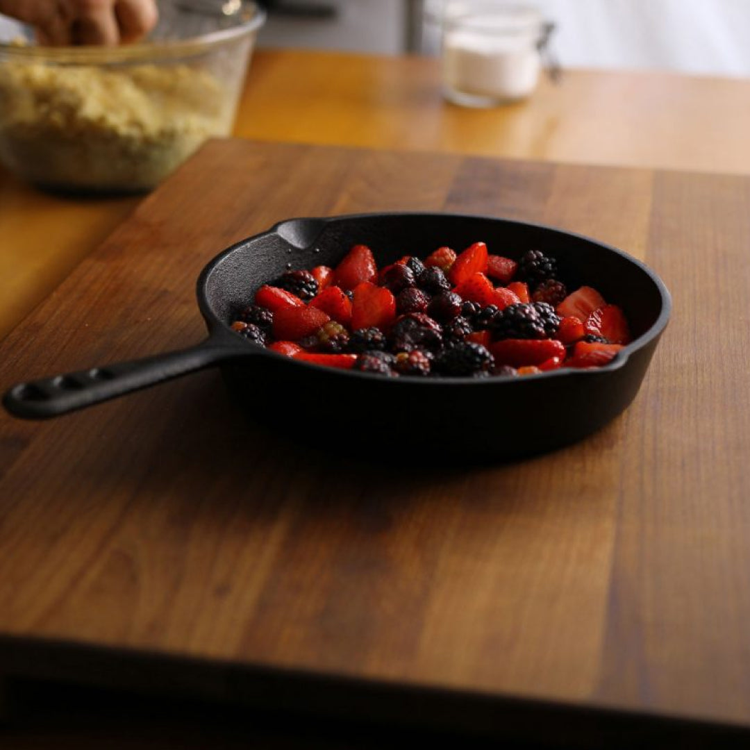 Crumble de frutas vermelhas