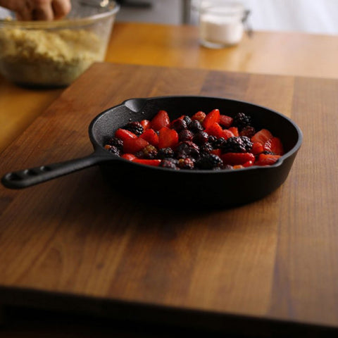 Crumble de frutas vermelhas