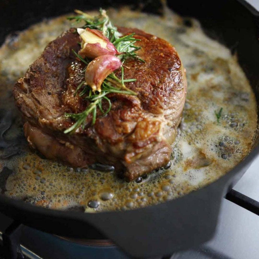 Steak na panela de ferro