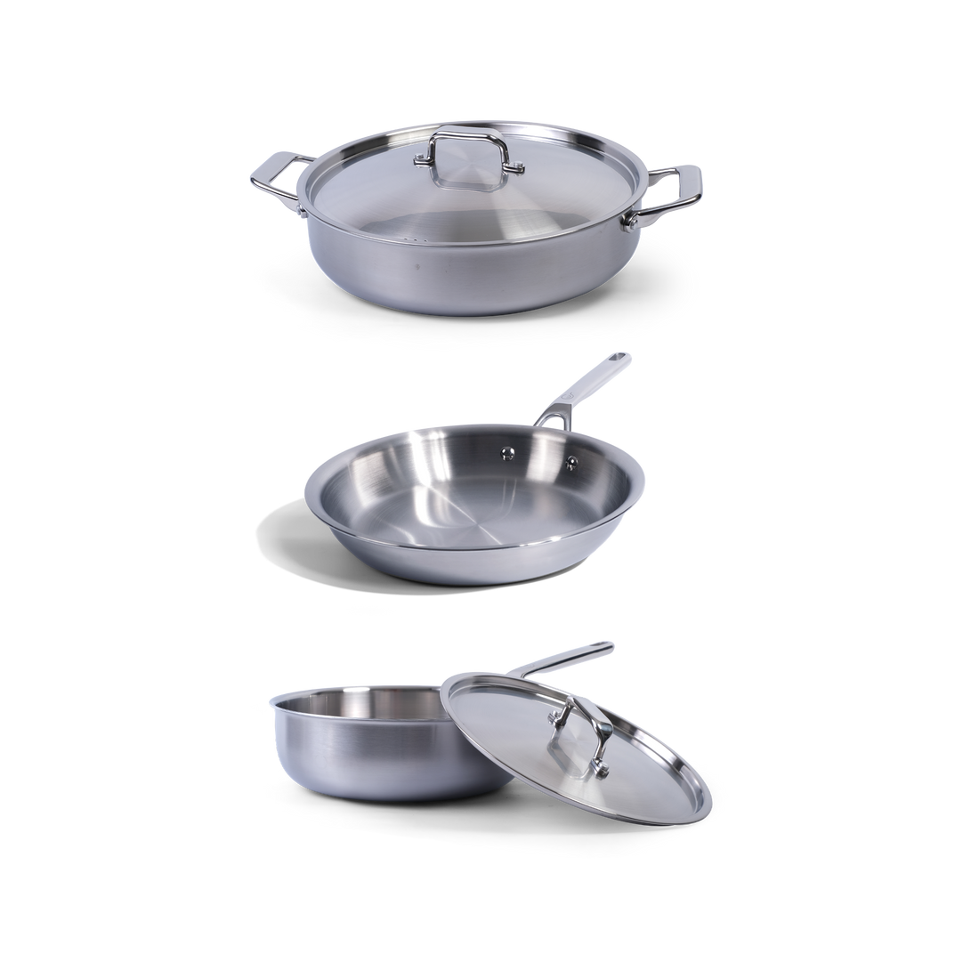 Set completo Inox 3-Ply