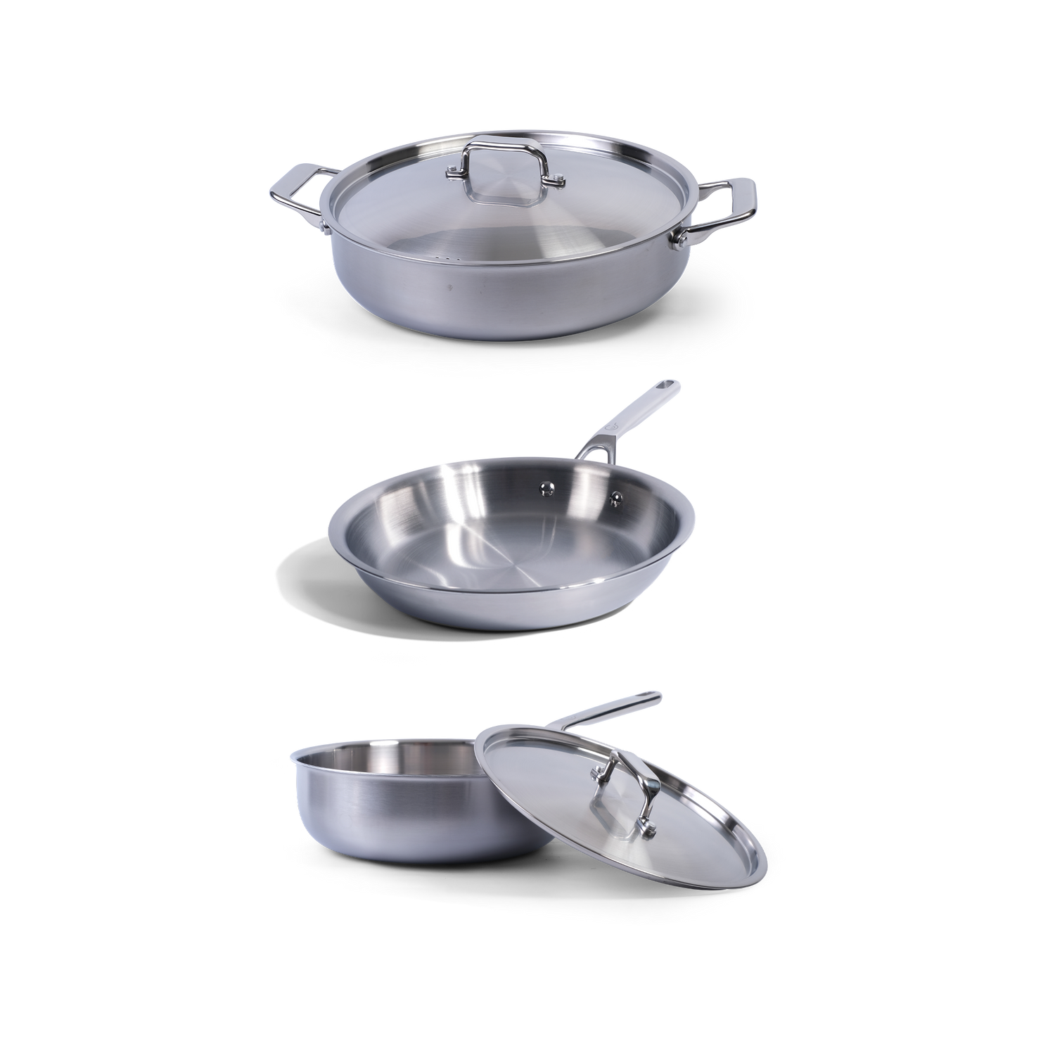Set completo Inox 3-Ply