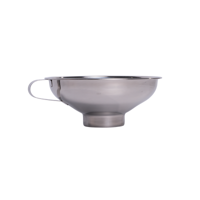 Funil de aço inox boca larga