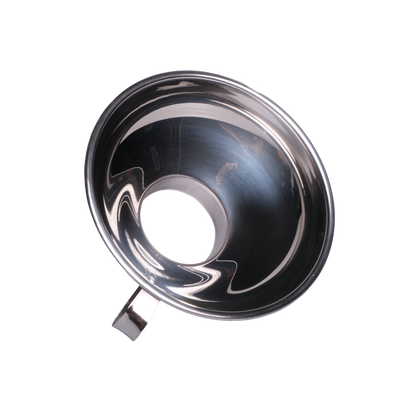 Funil de aço inox boca larga