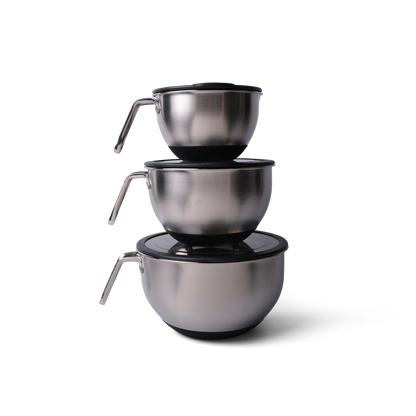 Set 3-Pc Mixing Bowls | PrepWare