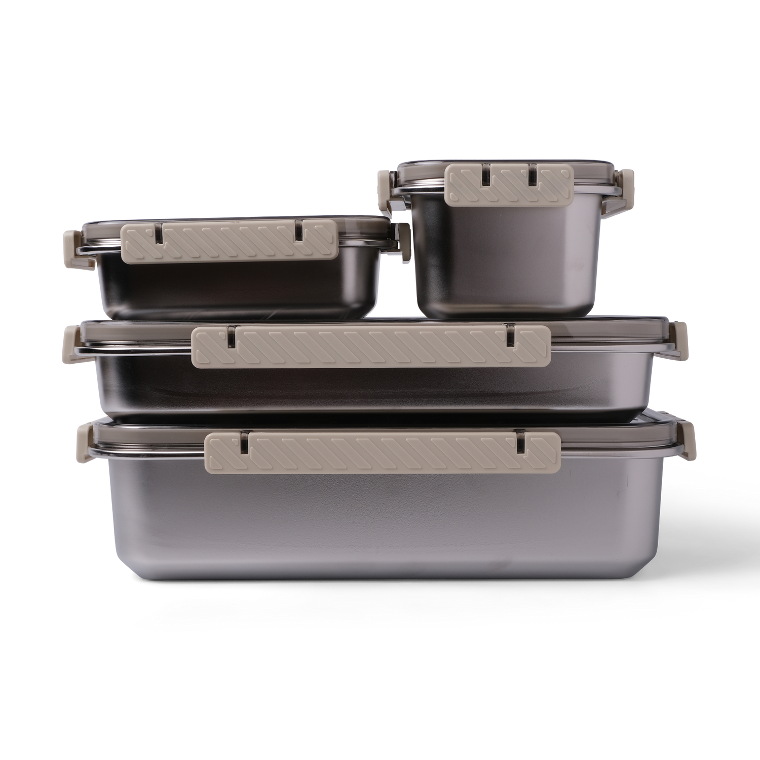 Set 4-Pc Potes Heméticos | PrepWare