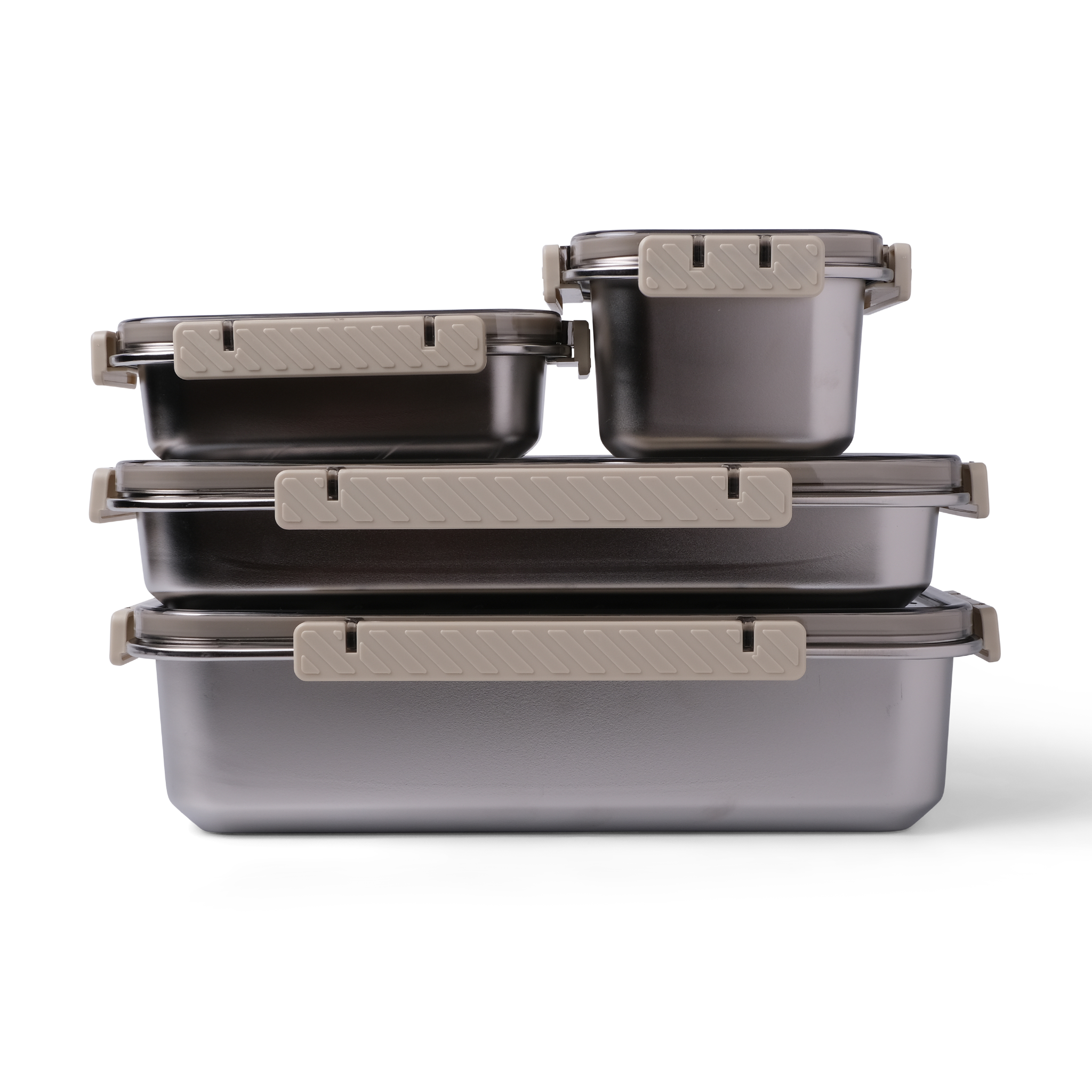 Set 4-Pc Potes Heméticos | PrepWare