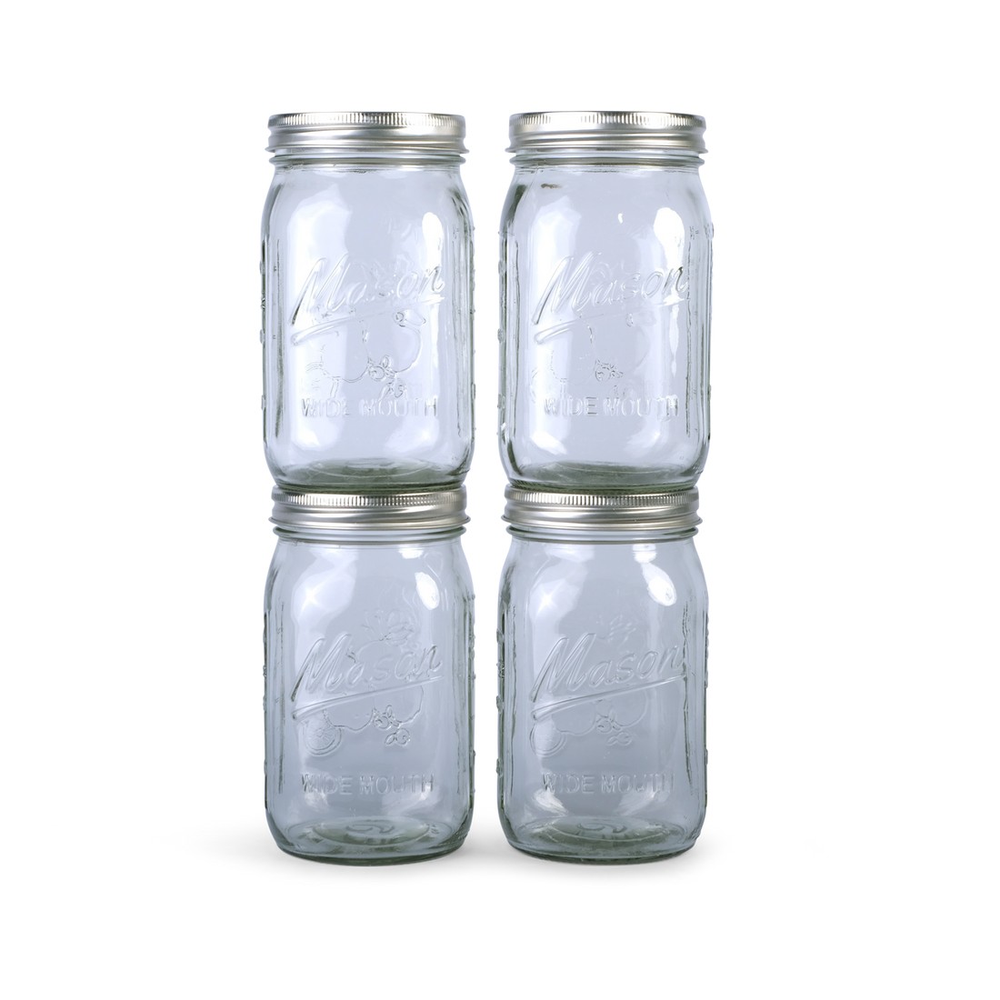 Mason Jar | 4 potes de 946ml