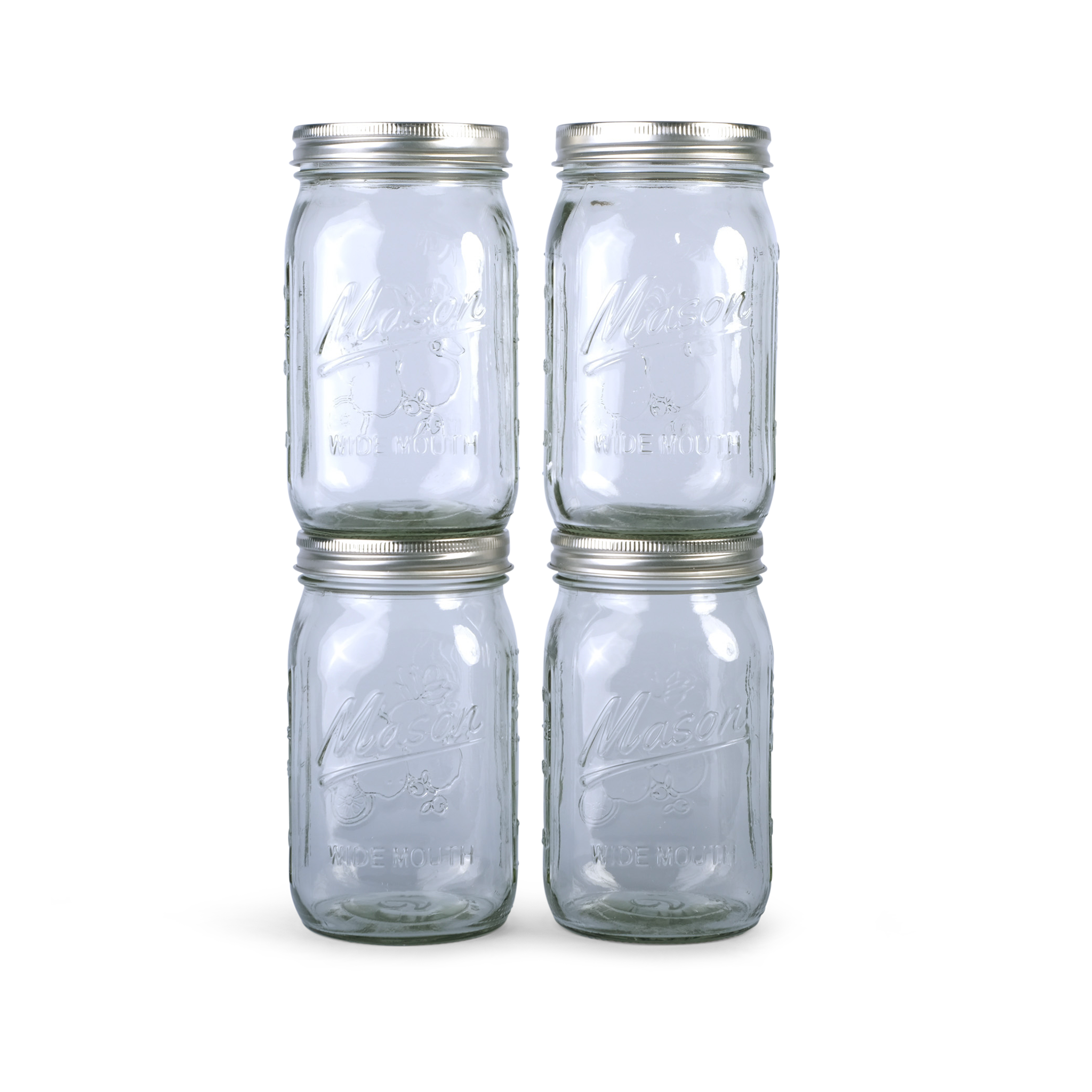 Mason Jar | 4 potes de 946ml