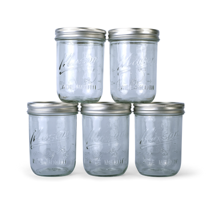 Mason Jar | 5 potes de 473ml