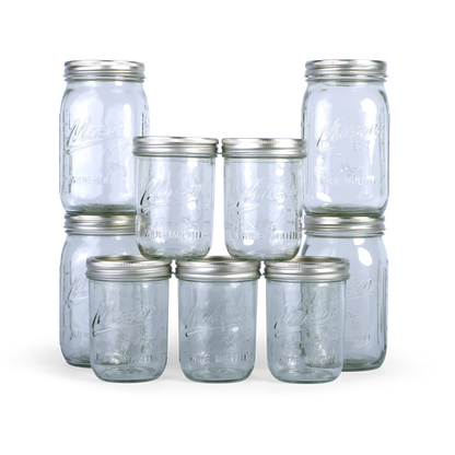 Kit Completo Mason Jar | 9 unidades