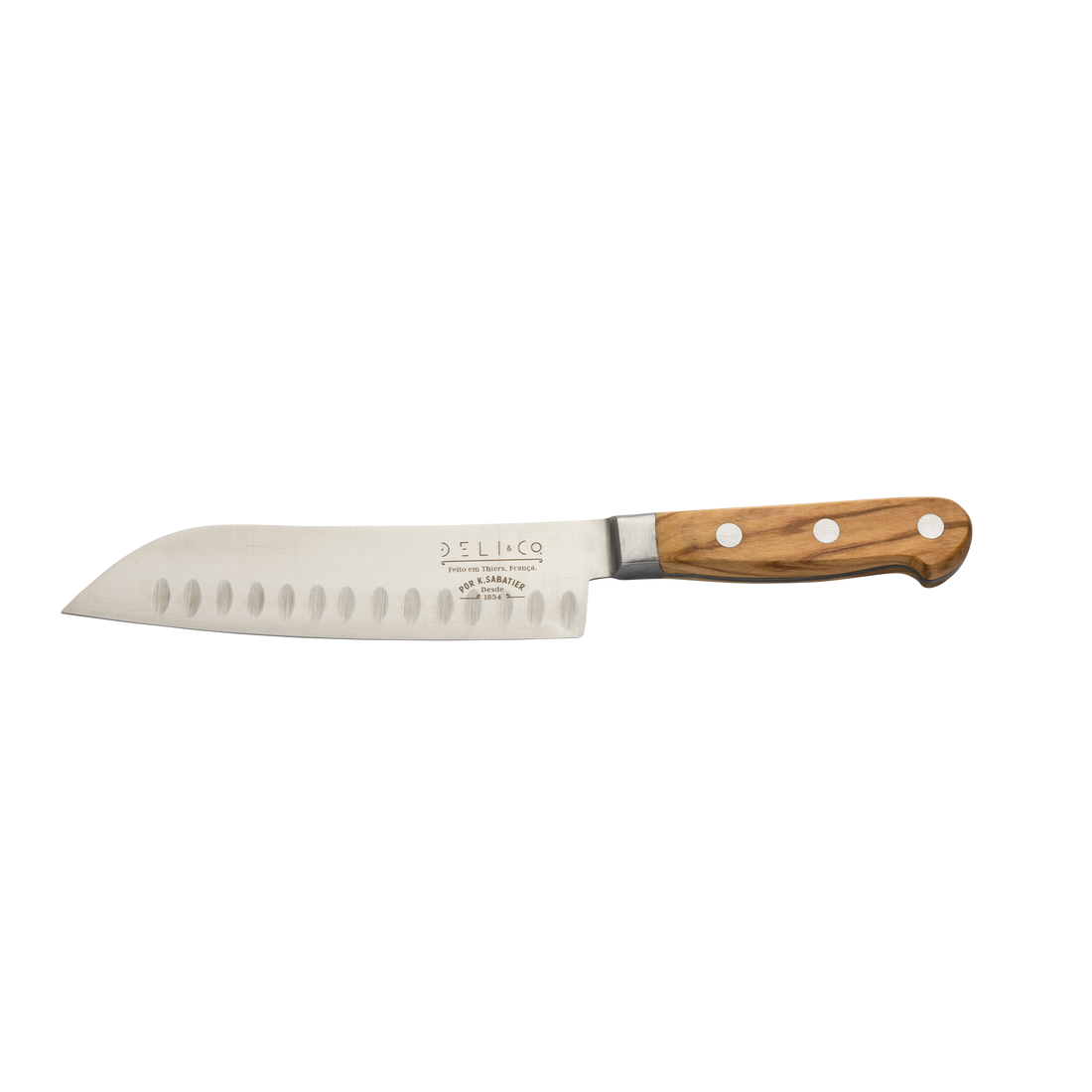 Faca Santoku 7 polegadas | Inox